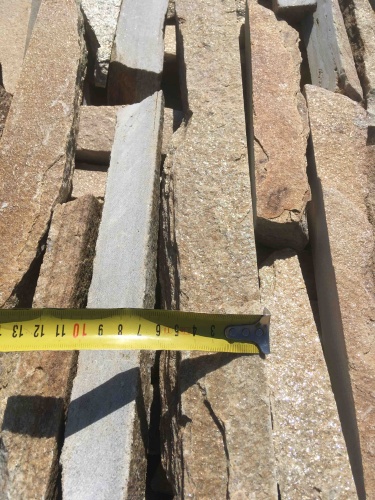 Горбушка златолит золотистый для облицовки купить в Юрюзани