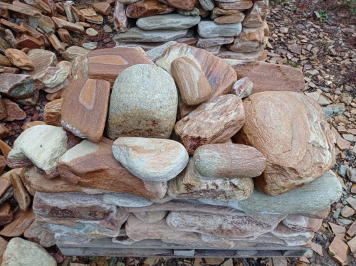 Златолит жёлтый, жёлто-зелёный глыбки и валуны для ланшафтного дизайна купить в Юрюзани