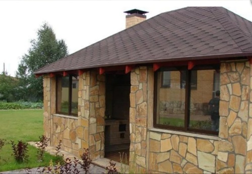 Плитняк златолит жёлтый для фасада 1,5-3 см купить в Юрюзани