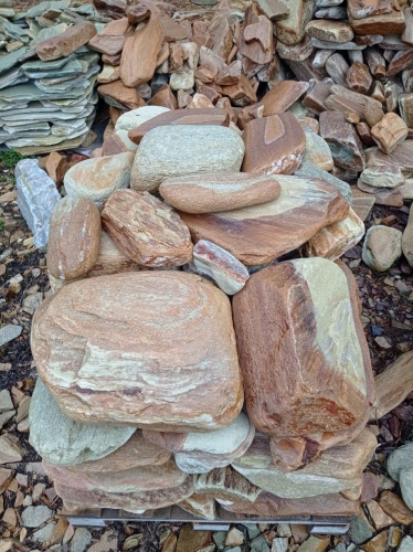 Златолит жёлтый, жёлто-зелёный глыбки и валуны для ланшафтного дизайна купить в Юрюзани