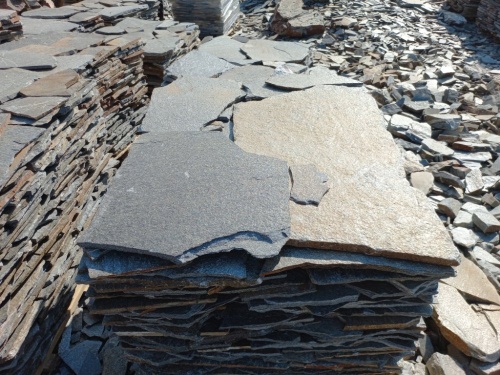 Плитняк серицит облицовочный 10-20мм купить в Юрюзани