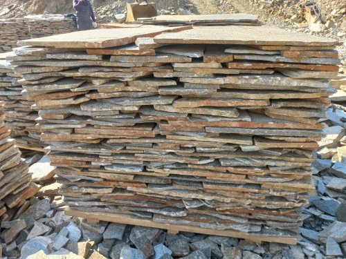 Плитняк серицит облицовочный 10-20мм купить в Юрюзани