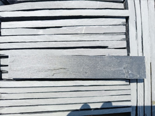 Плитка чёрная из натурального камня фасадная 30 см * 5 см, толщина 7 мм -30 мм купить в Юрюзани