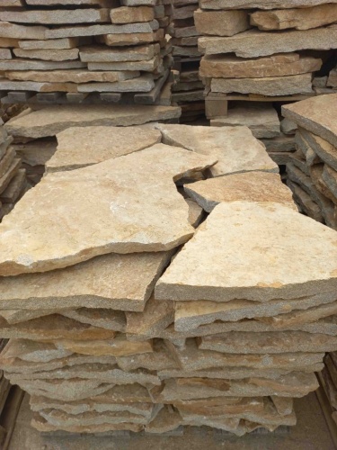 мощение камнем на бетон